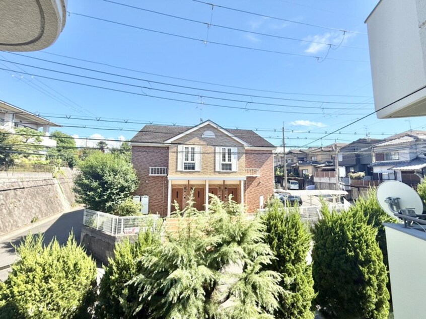 室内からの展望 ガ－デンハイツ広野