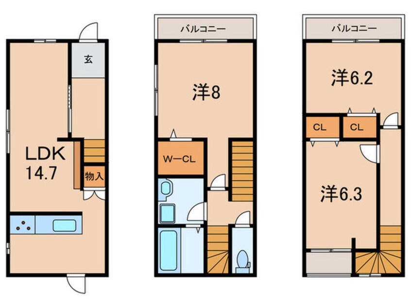 間取図 仮）平井様戸建