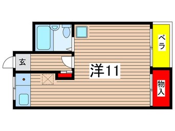 間取図 ハイツ青山