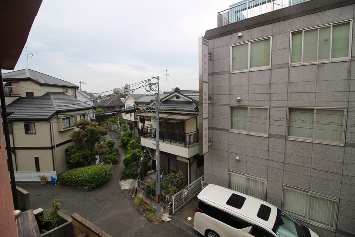 室内からの展望 ハイツ青山