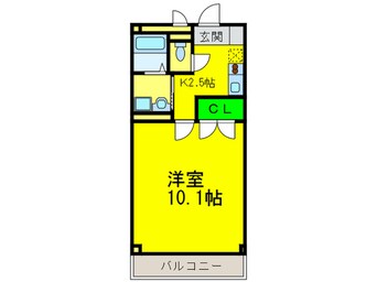 間取図 アンプル－ルフェ－ルフォルス