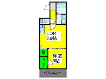 間取図 チェリーブロッサムⅠ番館