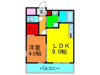 間取図 ソレイユ香里