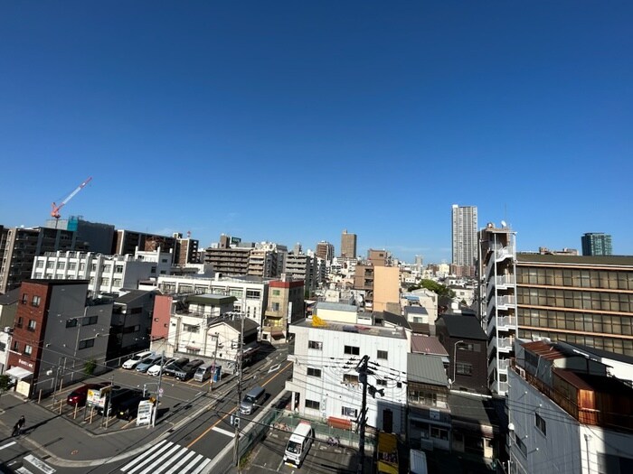 室内からの展望 スプランディッド梅田北