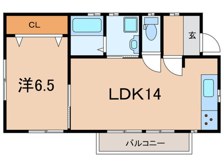 間取図 南落合ハイツ