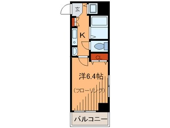 間取図 プレサンス神戸裁判所前