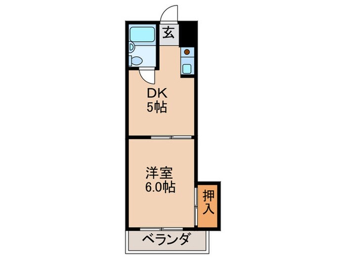 間取り図 桂ハイムⅠ