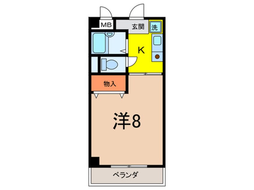 間取図 プチメゾン大蔵