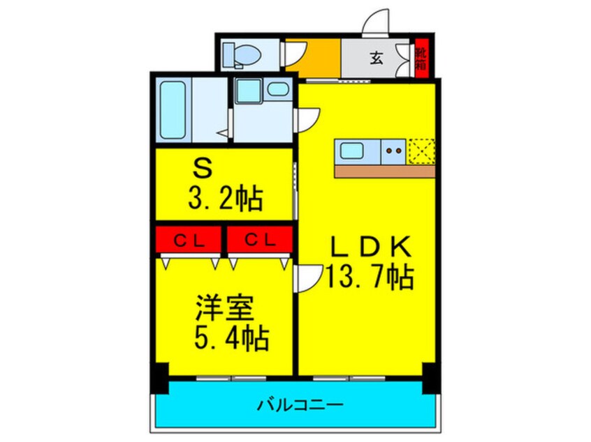 間取図 アプリーレ中之島