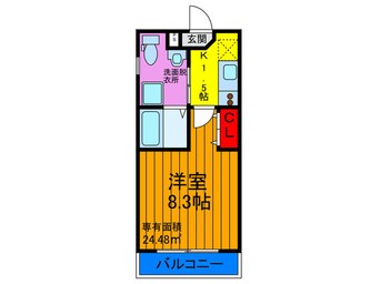 間取図 プラディオ交野