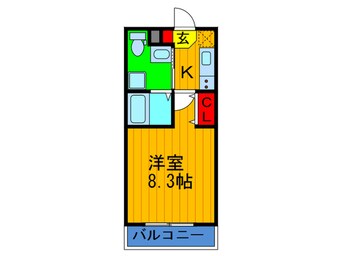 間取図 プラディオ交野