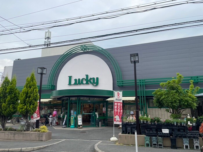 Lucky　交野店(スーパー)まで700m プラディオ交野