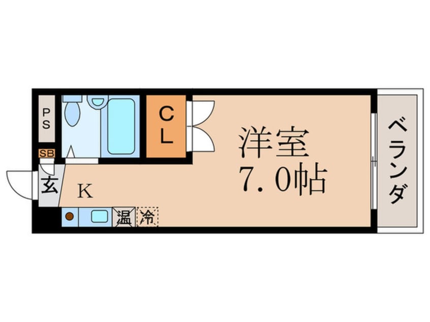 間取図 山科ＳＱＵＡＲＥ