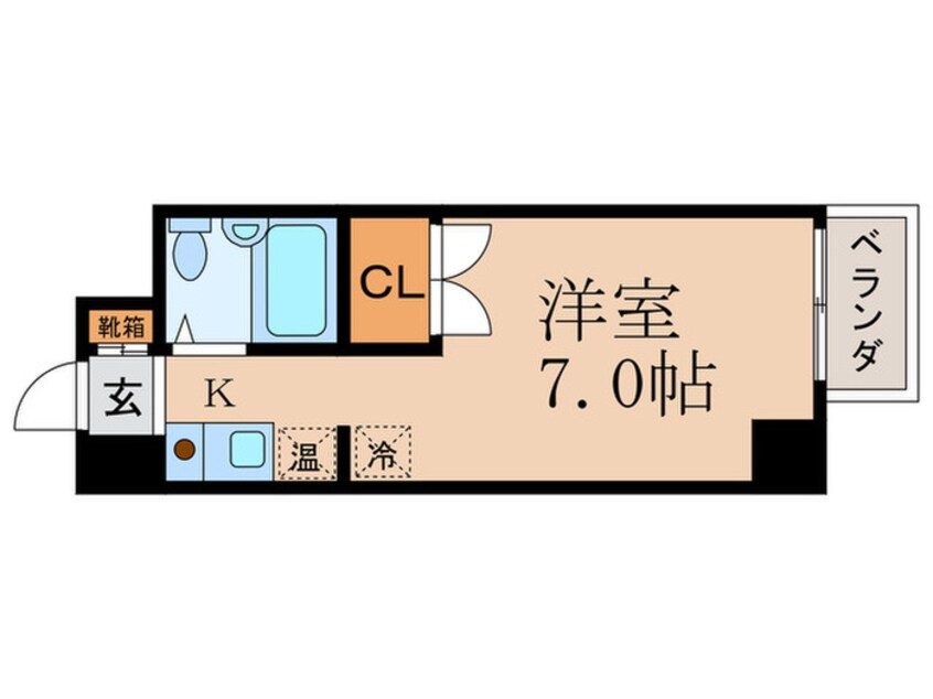 間取図 山科ＳＱＵＡＲＥ