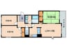 ブエナビスタ守山 3LDKの間取り