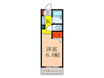 間取図 ブロッサムコ－ト