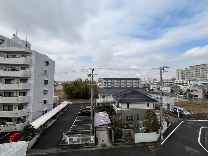 室内からの展望 ルネ青山