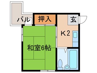 間取図 伊丹 KRマンション