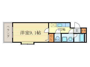 間取図 メゾン・リズミィ