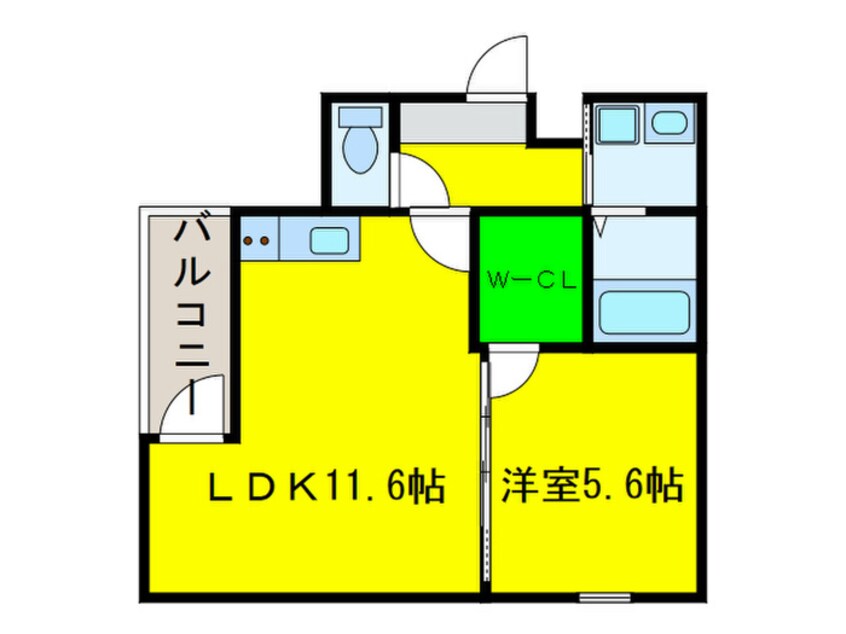 間取図 チェリーブロッサムⅡ番館