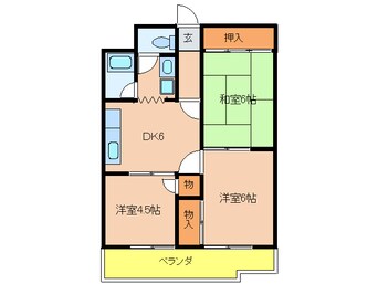 間取図 井上グリ－ンハイツ