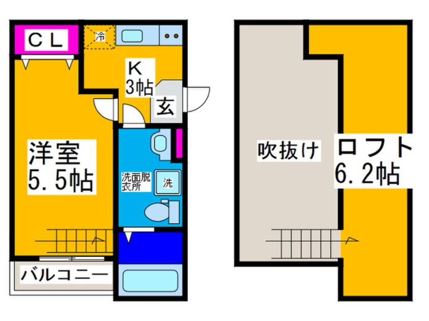 間取図 SkyGrace新金岡