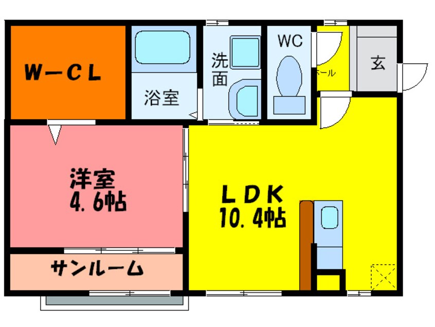 間取図 プラシード