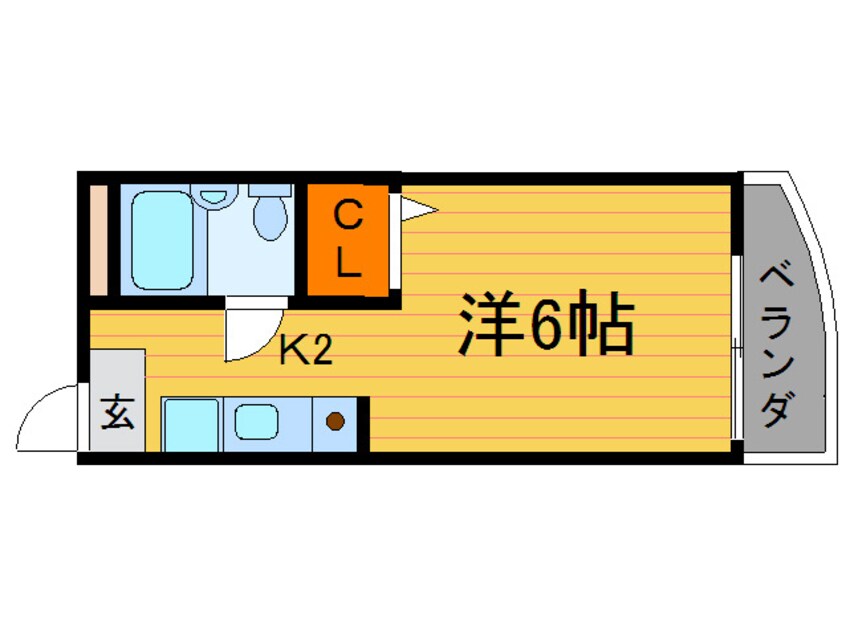 間取図 ラピス京都神宮道