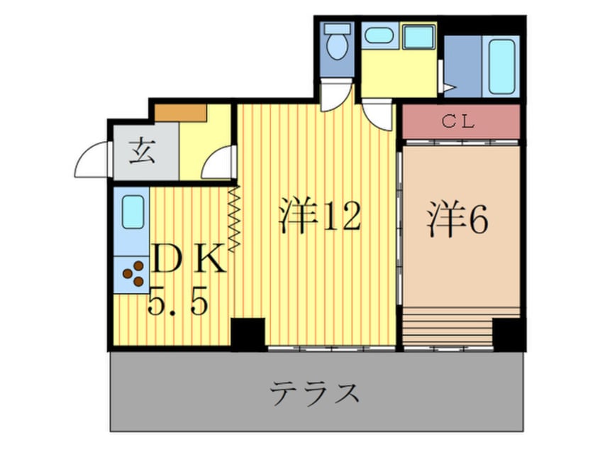 間取図 ＨＯＵＳＥ　６６５