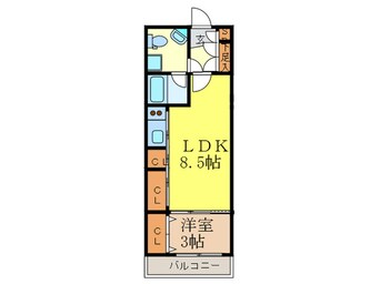 間取図 La Douceur江坂