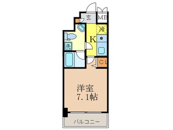 間取図 La Douceur江坂