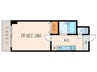 エリーフラッツ西洞院 1Kの間取り