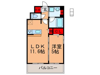 間取図 エスペランサ東洋