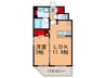 エスペランサ東洋 1LDKの間取り