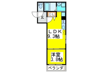 間取図 ＳＨＩＮ　Ｋｒｉｏｓ