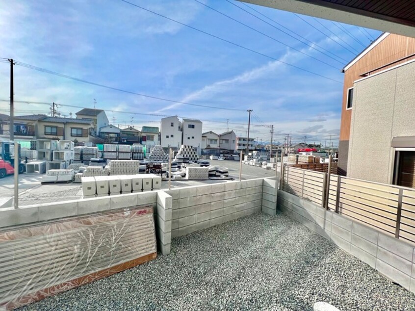室内からの展望 カシータ蓬川緑地ウエスト