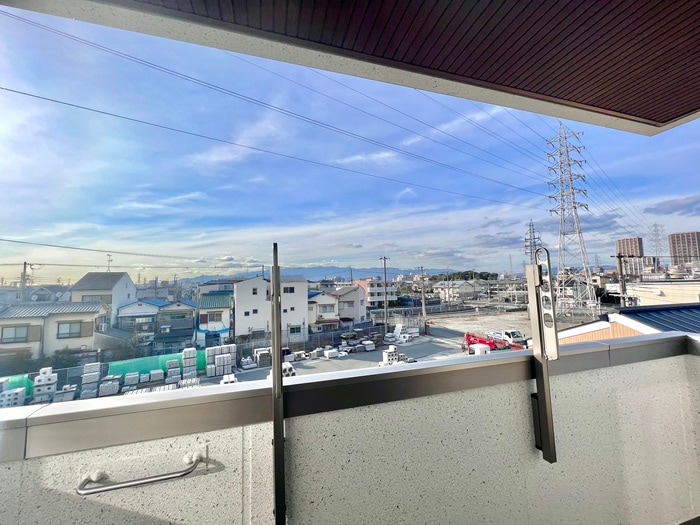 室内からの展望 カシータ蓬川緑地ウエスト