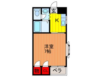 間取図 エスポワ－ル大和田