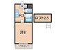 ジュネス鴨池Ⅰ 1Kの間取り