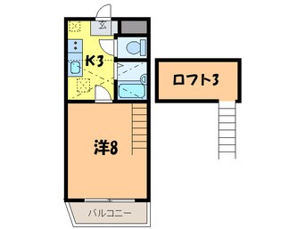 間取図 ジュネス鴨池Ⅰ