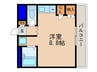 ブライトソレム２ 1Rの間取り