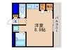ブライトソレム２ 1Rの間取り