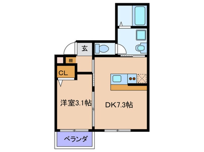 間取図 ハピネスエスト