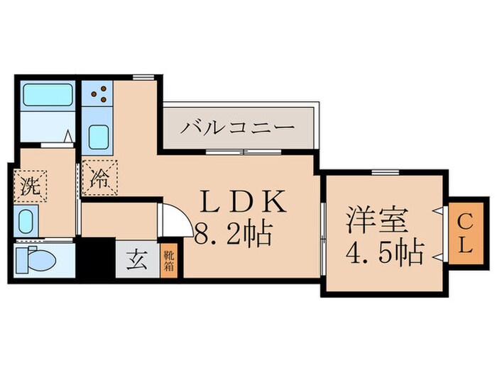 間取り図 仮）Recuerde桃山町泰長老