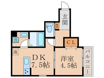 間取図 Recuerde桃山