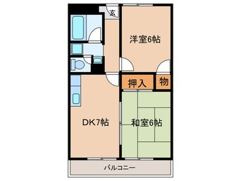 間取図 恵我之荘グランドハイツ