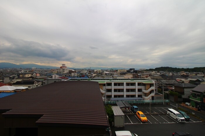 室内からの展望 恵我之荘グランドハイツ