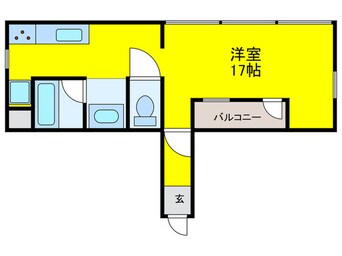 間取図 ＵＤベルビラ