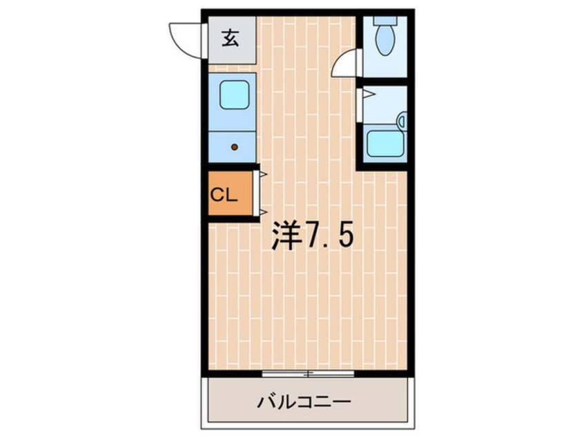 間取図 ア－ネスト坂田