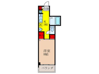 間取図 山仁ｻﾂｷﾊｲﾂ２